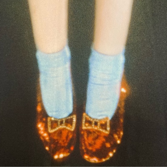 Exclusive Moschino Couture Academy Museum Wizard of Oz shift dress ruby slippers - Picture 3 of 8